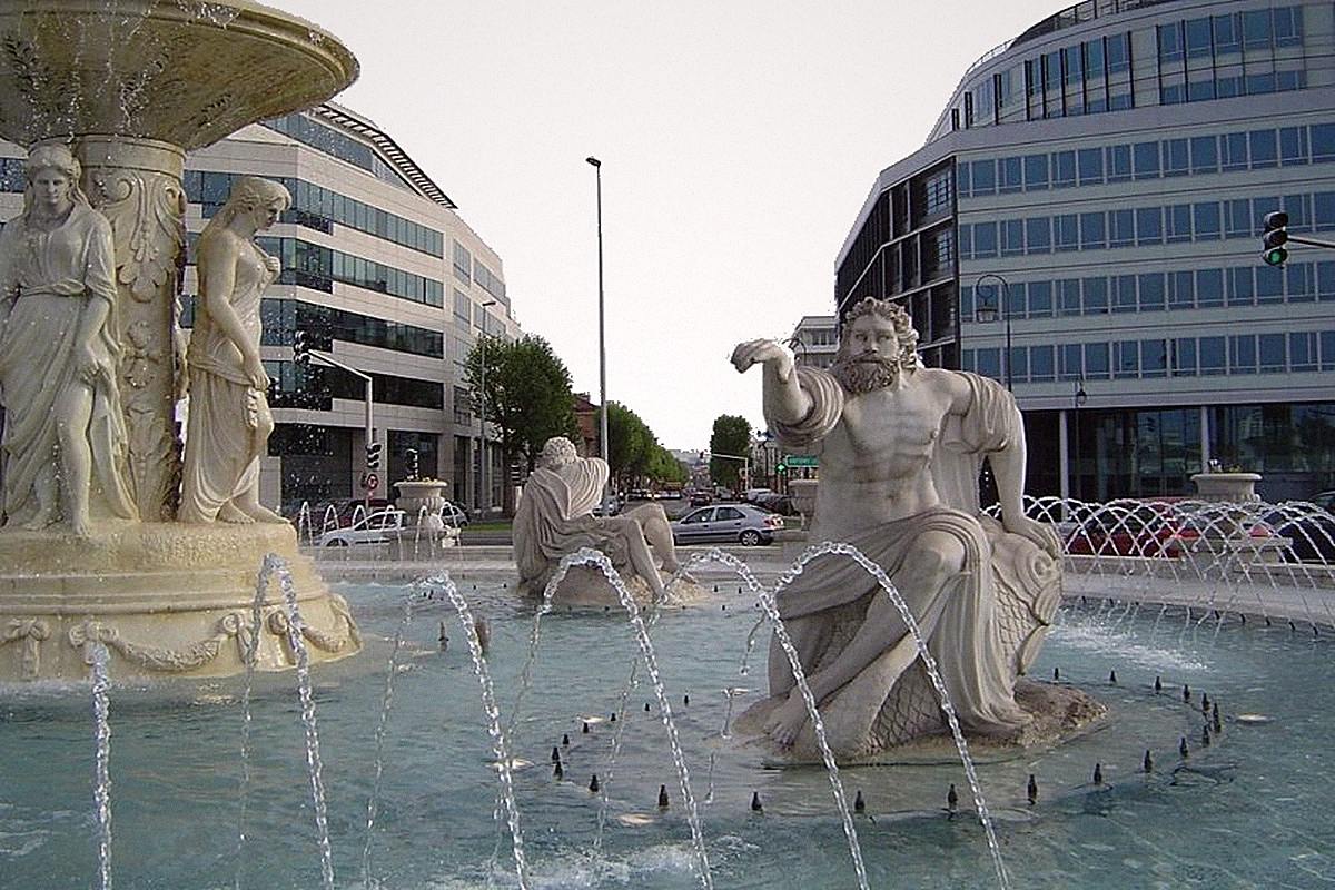 Commune fontaine, à Antony